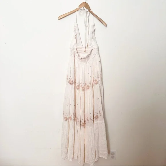Free People Real Love Embroidered Dress